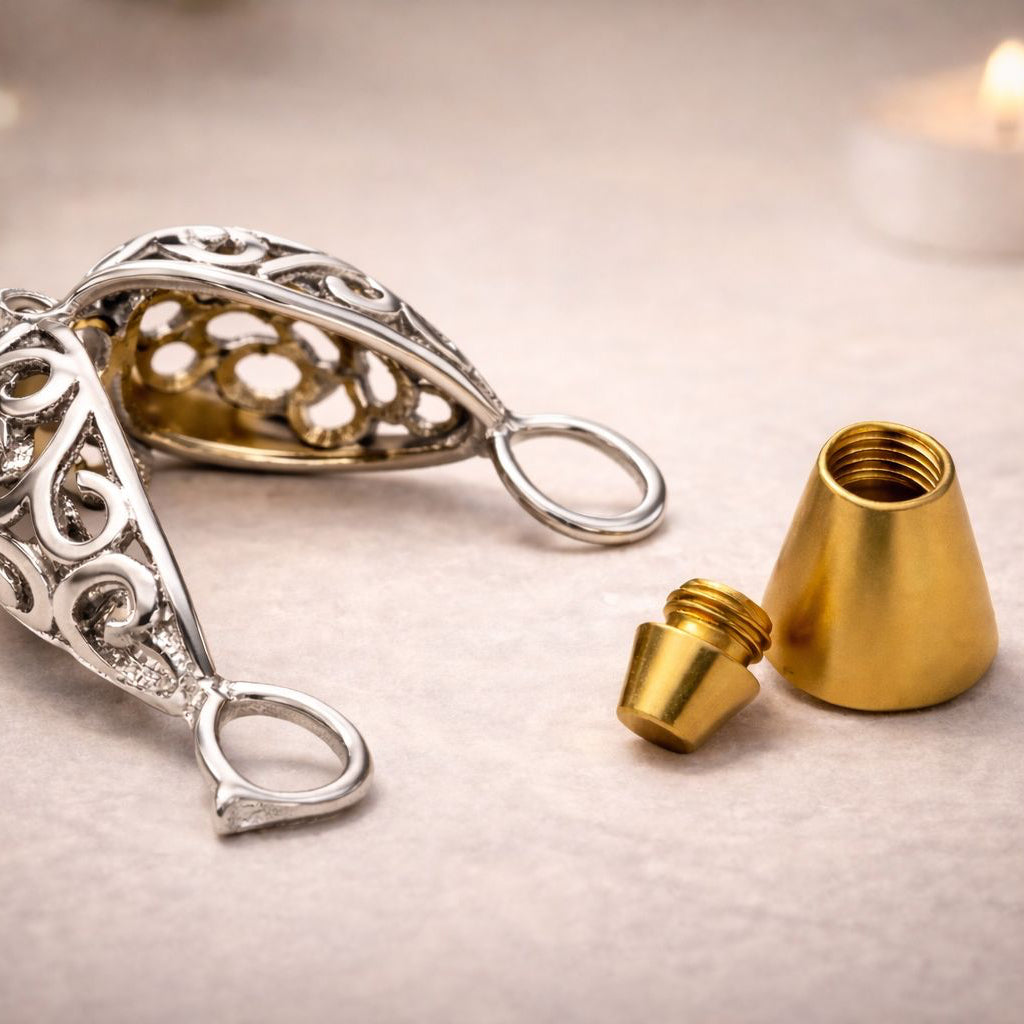 Filigree Urn Necklace