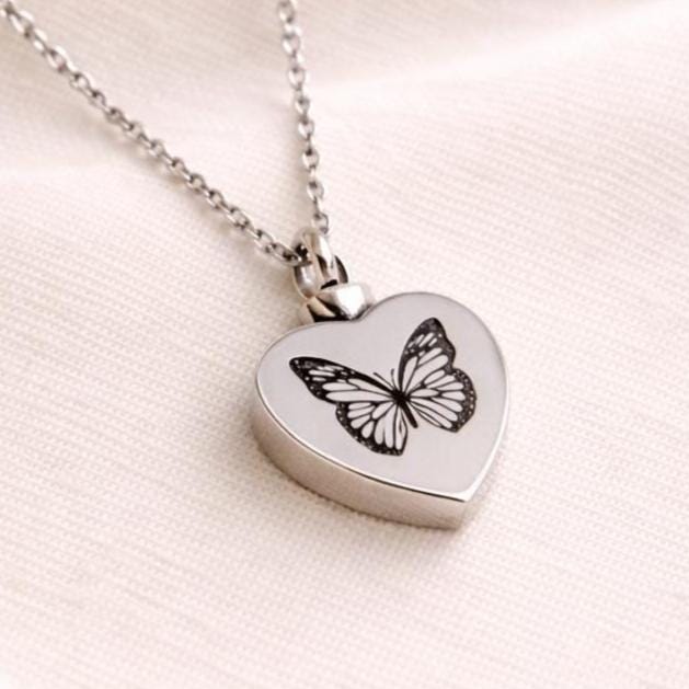 Butterfly of Love Classic Urn Necklace