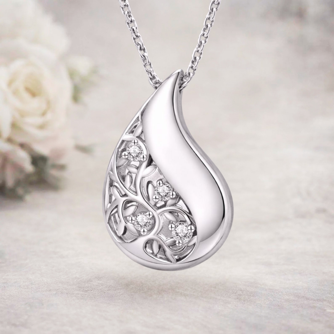Teardrop Urn Necklace